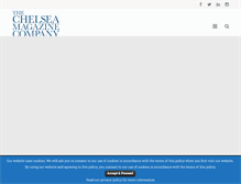 Tablet Screenshot of chelseamagazines.com